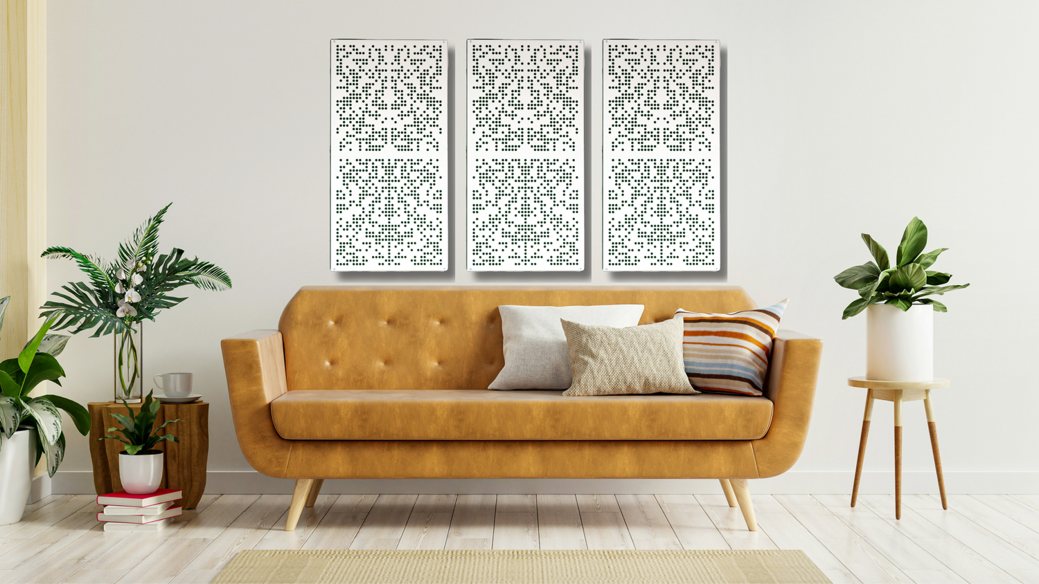 Sound Diffuser Panels (Hybrid Diffusion + Absorption)