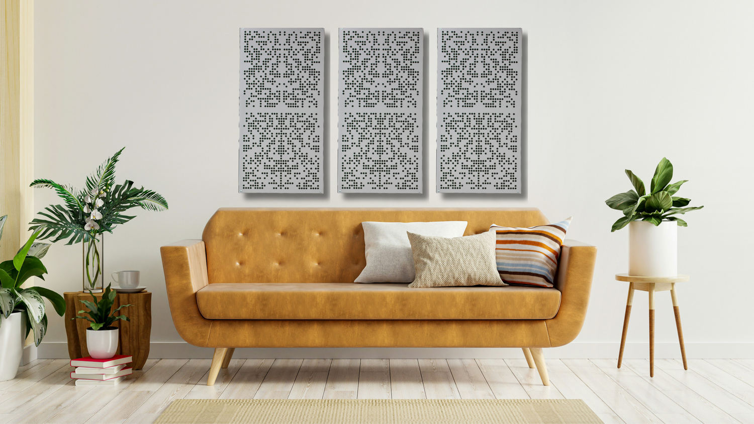 Sound Diffuser Panels (Hybrid Diffusion + Absorption)