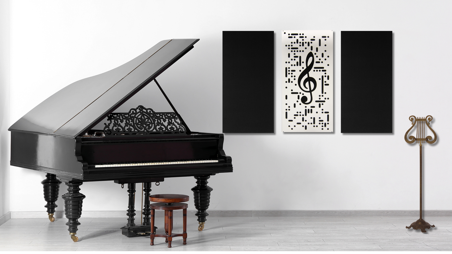 Artistic Design Treble Clef image