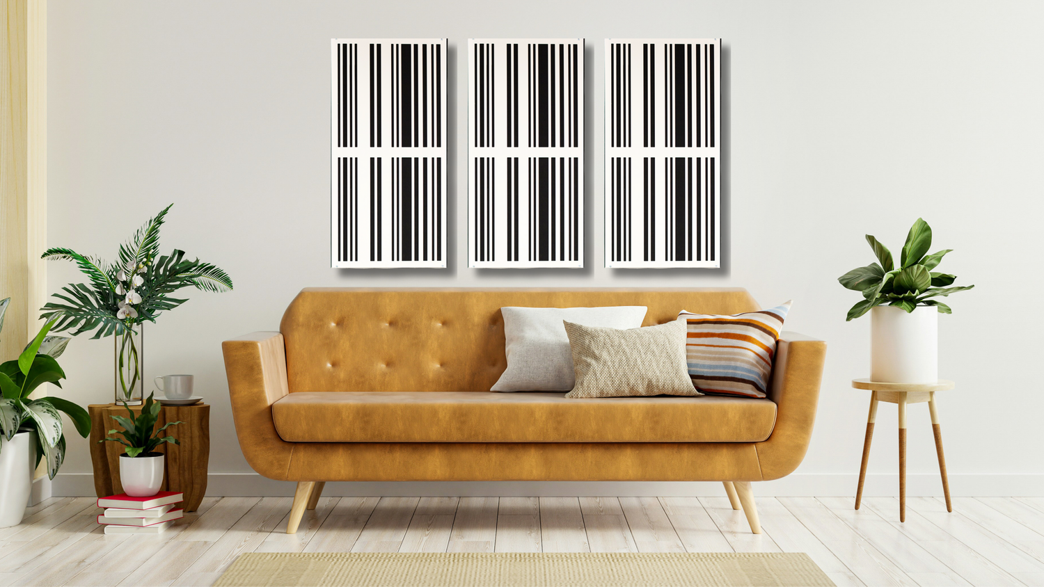 1D Slat Sound Diffuser Panels