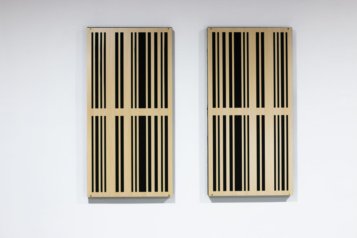 1D Slat Sound Diffuser Panels