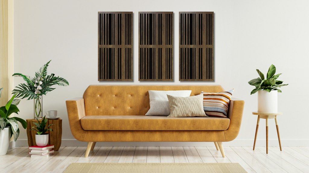 1D Slat Sound Diffuser Panels
