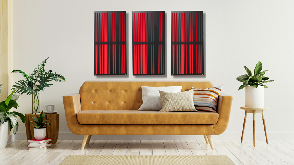 1D Slat Sound Diffuser Panels