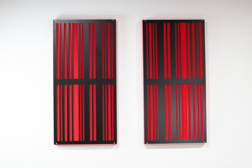 1D Slat Sound Diffuser Panels