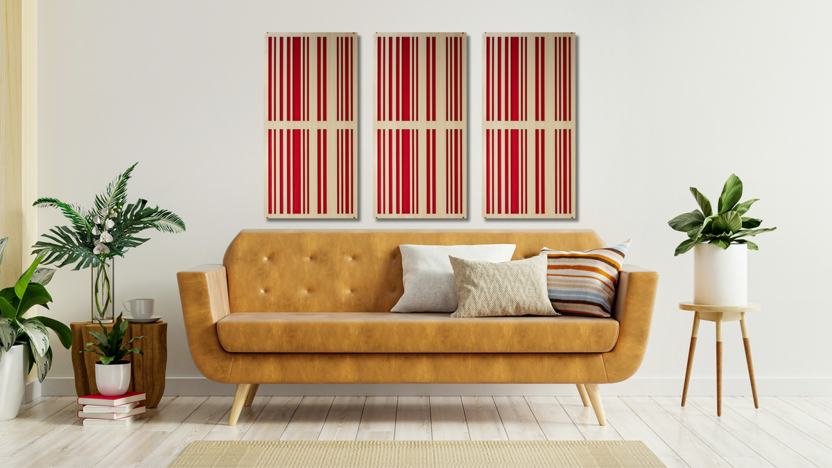 1D Slat Sound Diffuser Panels