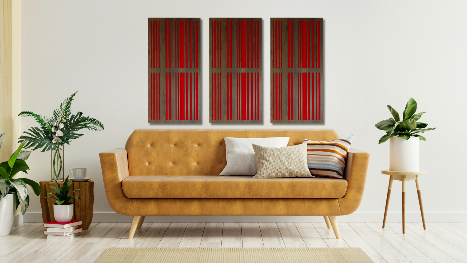 Sound Diffuser Panels (Hybrid Diffusion + Absorption)