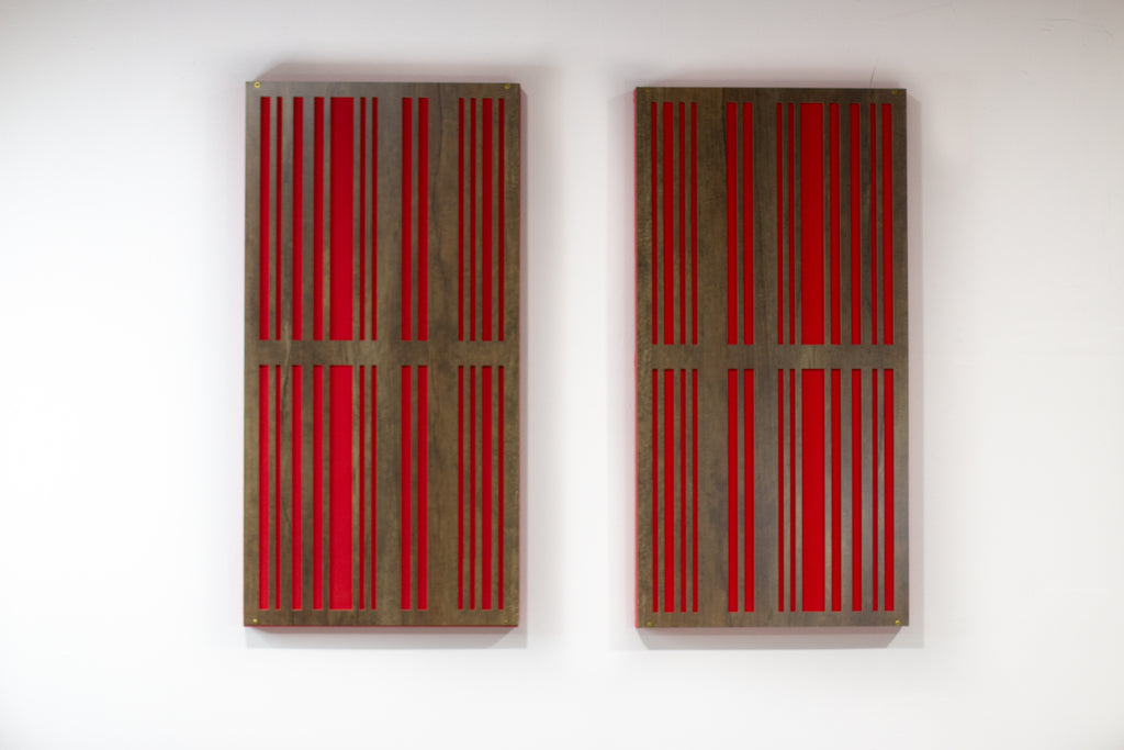 1D Slat Sound Diffuser Panels