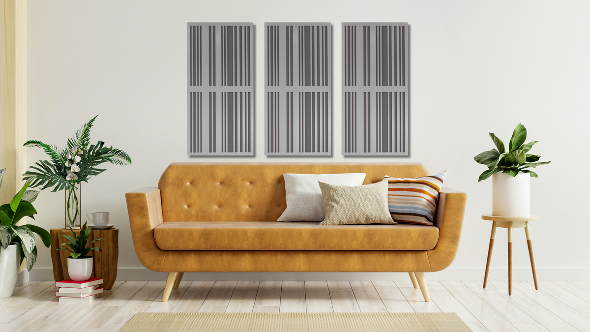 1D Slat Sound Diffuser Panels