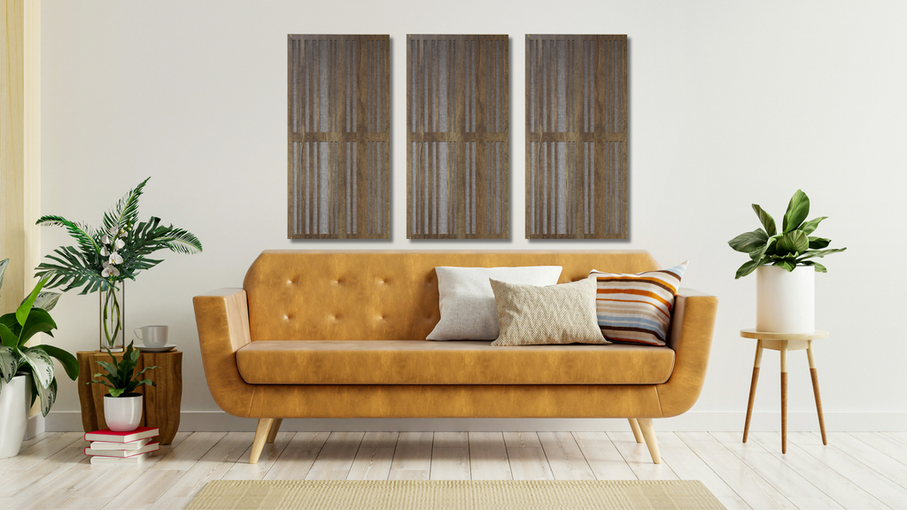 1D Slat Sound Diffuser Panels