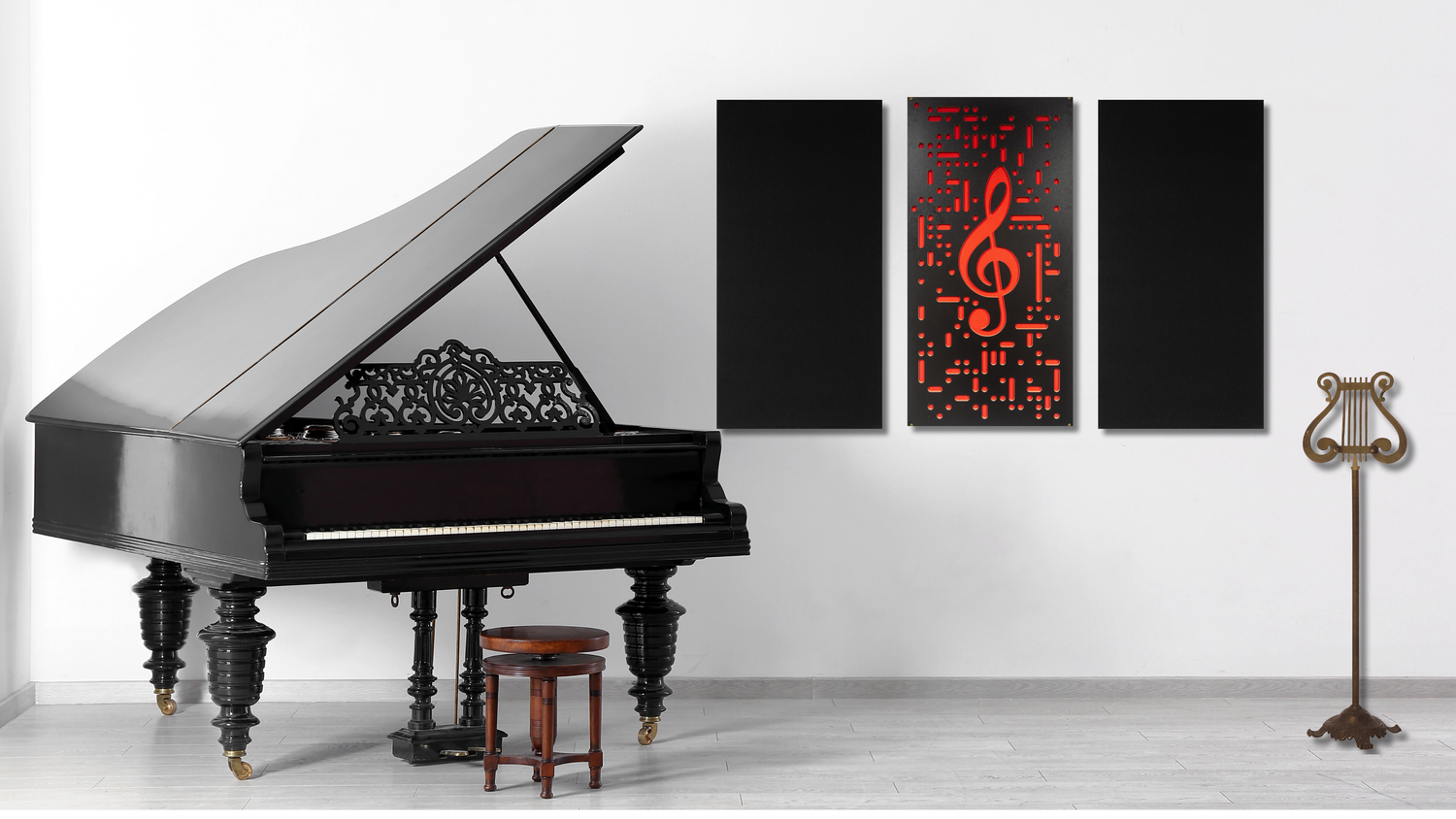 Artistic Design Treble Clef image