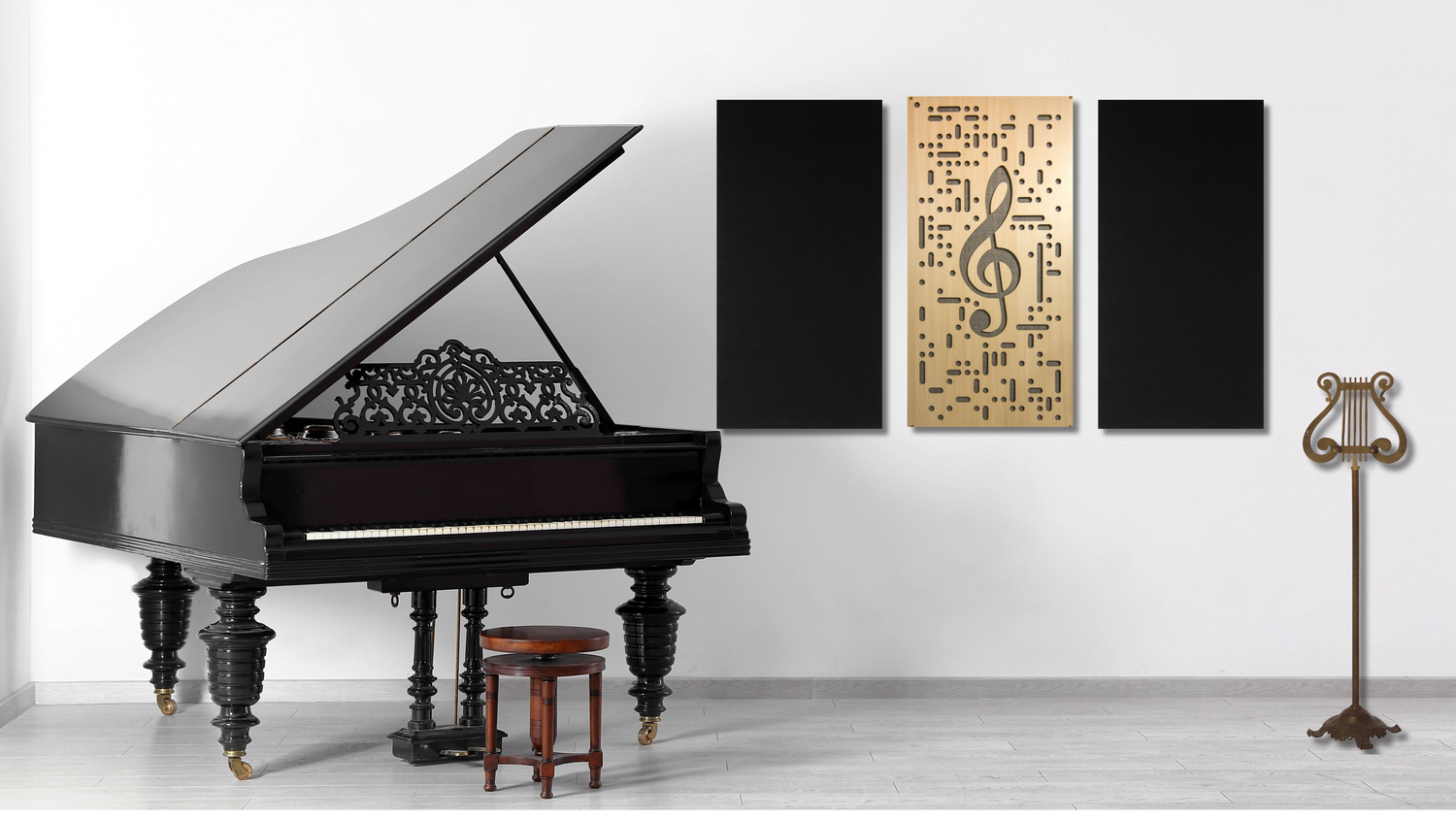 Artistic Design Treble Clef image