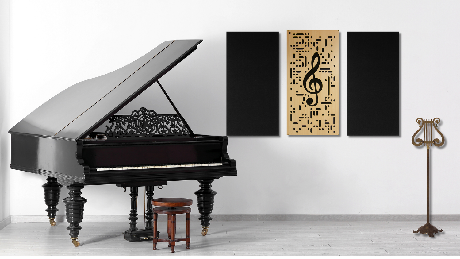 Artistic Design Treble Clef image