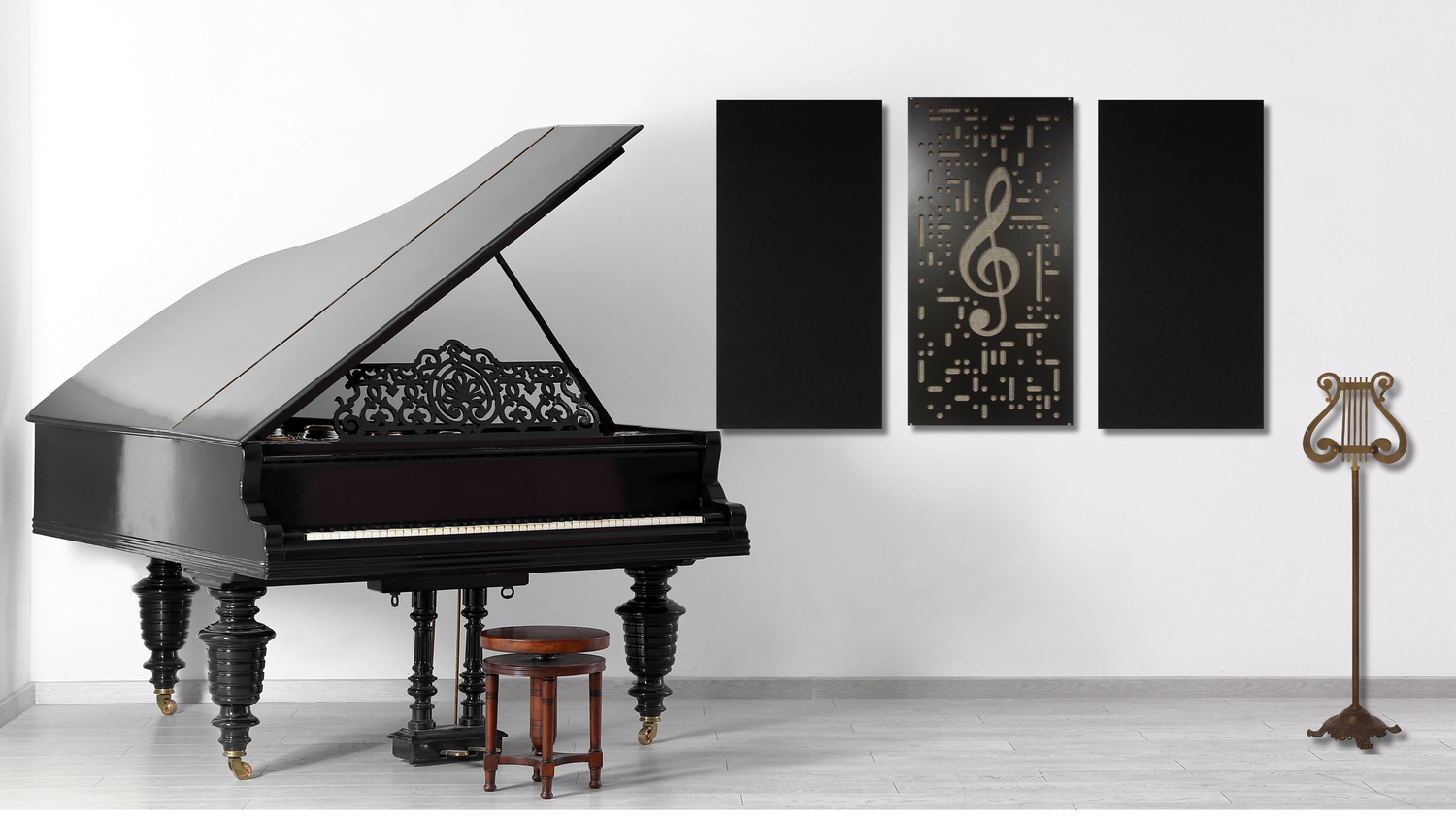 Artistic Design Treble Clef image