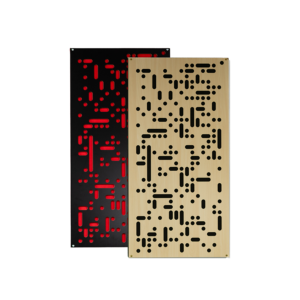 Binary Amplitude Diffuser 2D-A acoustic panel front view